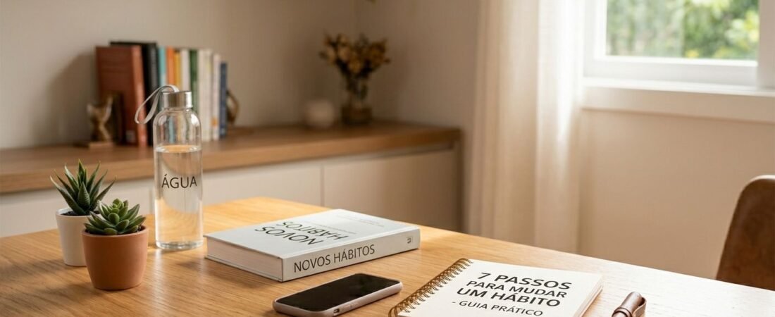 Como Mudar um Hábito: A Ciência da Reprogramação Cerebral e 7 Passos Práticos