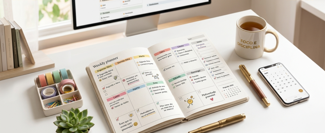 Do caos ao controle: 5 passos práticos para organizar sua vida e ter sucesso